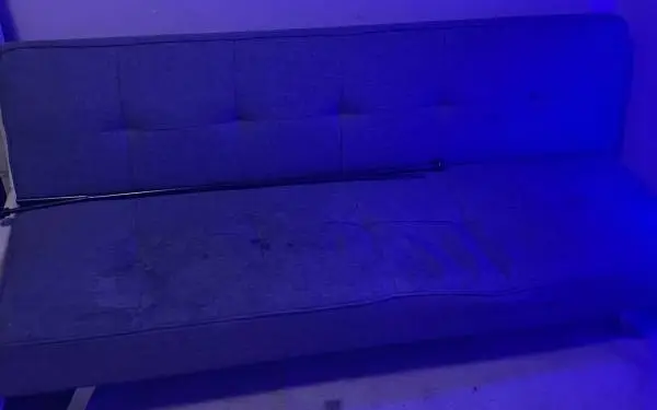 Blue Klick-Klack Futon