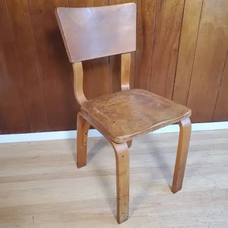 Vintage Early Thonet 1216-S17-B1 Bent Plywood Accent/Dining Chair