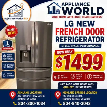 Appliance Worlds Ashland & Highland Springs We Sell All Appliances