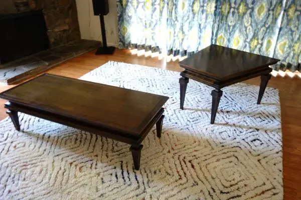 Coffee Table and End Table Set - Wood