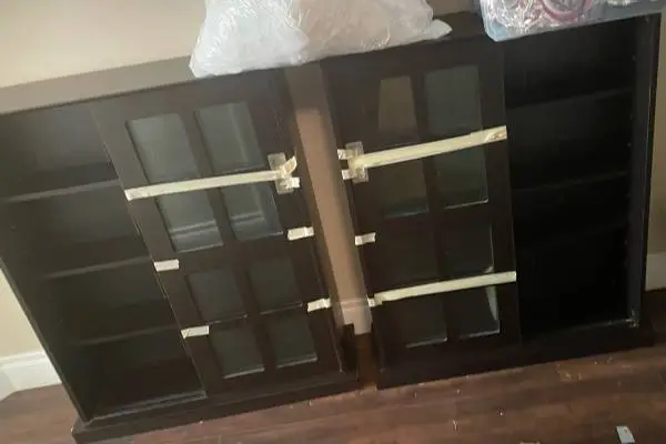 (2) Magogany China Cabinets