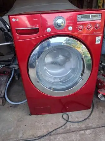 LG front load washer