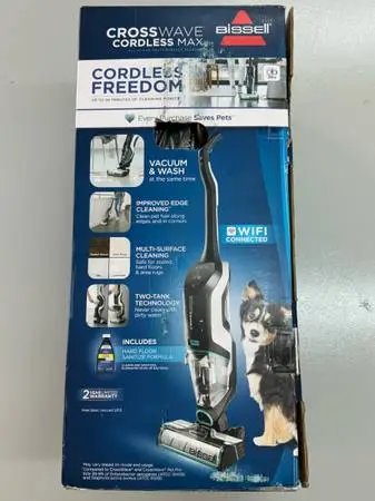 NEW! BISSELL 2554 CrossWave Max Multi-Surface Wet Dry Vacuum