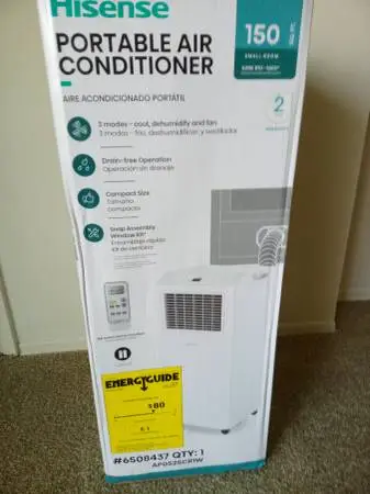 Hisense Portable in house AC unit like new!!!!!!!!! 200.00