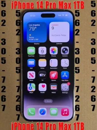iPhone 14 Pro Max 1TB + Unlocked