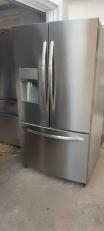 Frigidaire Stainless 3 Door Refrigerator 36Wide.