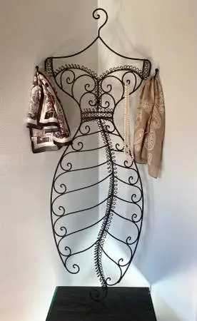Wrought Iron Wall Display