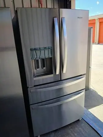Stainless steel refrigerator whirlpool