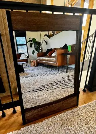 Live Edge Mirror
