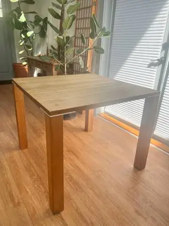 MASHstudios LAX Series Square Dining Table - Solid English Walnut