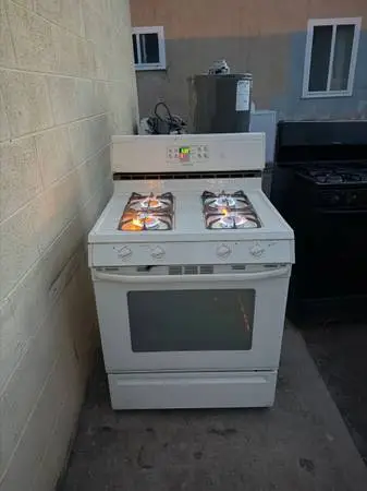 Maytag White Natural Gas Stove For Sale $160 Or Best Offer