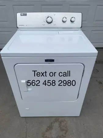 White maytag gas dryer