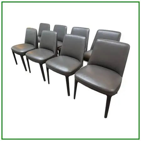 Poliform Sophie Side Dining Chairs, Set Of Eight