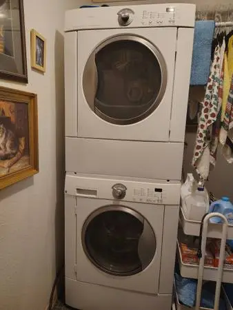 Frigidaire front load washer and dryer stackable