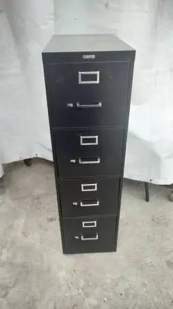 4 Drawer File Cabinet