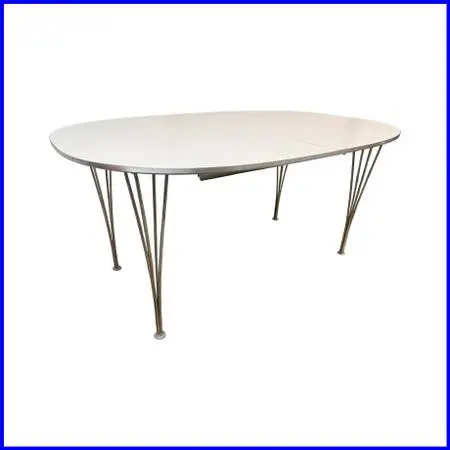 Bruno Mathsson + Piet Hein For Fritz Hansen Super-ellipse Dining Table