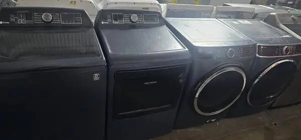 Ge profile front load stackable or top load style washer dryer sets