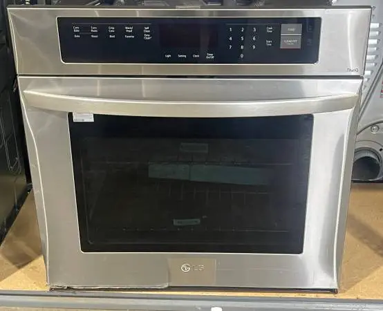 BARLEY USED LG ELECTRIC OVEN