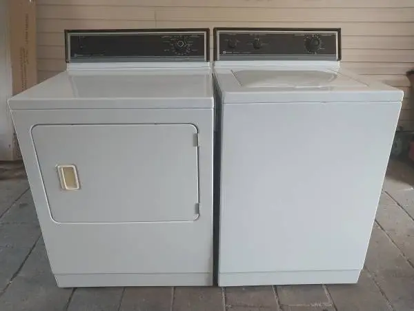 Washer and dryer