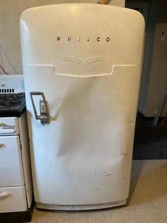 Vintage Philco Fridge