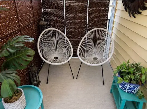 Pair of Acapulco Style Accent Chairs  Excellent condition pair of Acapulco-style