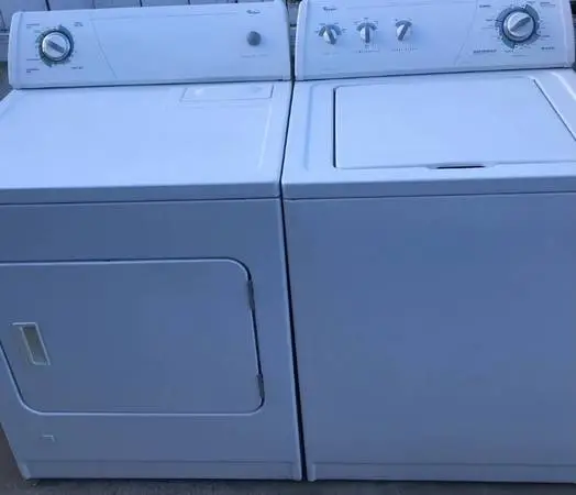 Washer and dryer