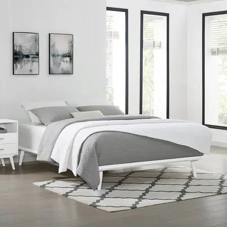 Solid Wood Platform Bed, Full