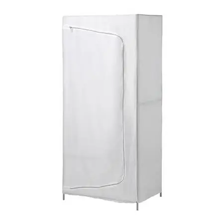 IKEA metal and fabric pop-up wardobe