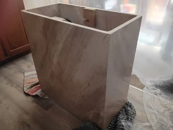Marble table