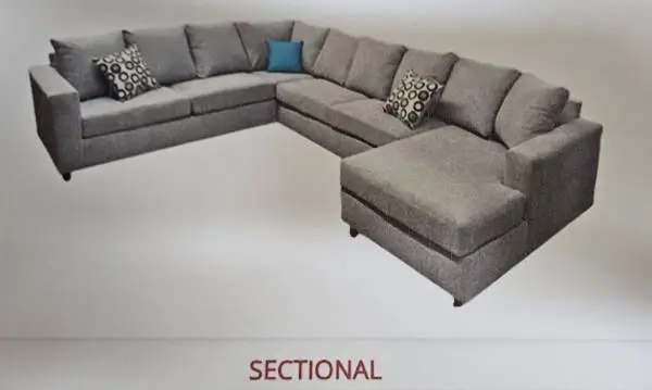 NEW LARGE SECTIONAL $ 1199. NEW-SOFA AND LOVE SEAT