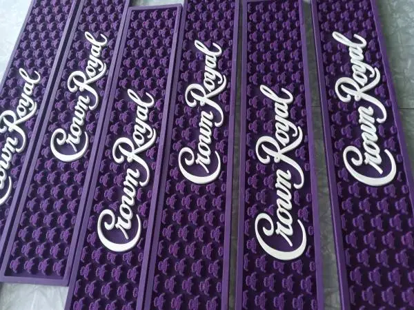 Crown Royal Purple Bar Mats Set of 6