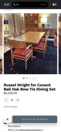 Mid Century Dining Set