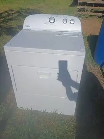 Whirlpool electric dryer super capacity comes with the card