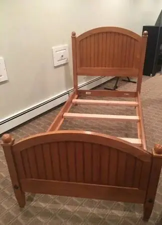 Ethan Allen bunk bed with side ladder