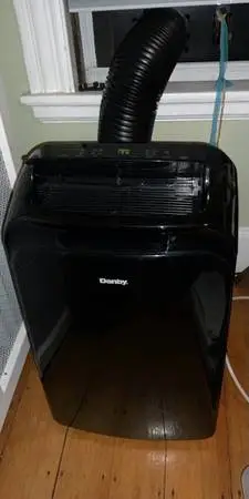 Danby 13000 BTU Portable Air Conditioner/Heater DPA100HB1BDB-6 Black