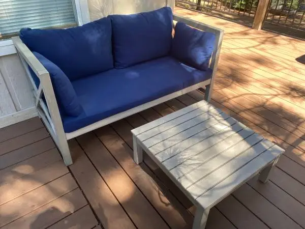 TK Classics 2pc Outdoor Conversation Set (Brand New in Sealed  Box)