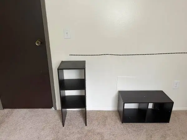 Small Tv stand & shelf