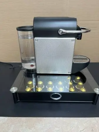 Nespresso Pixie Espresso Machine & Capsule Tray