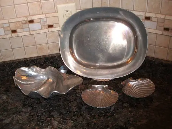 Pewter Serving Set