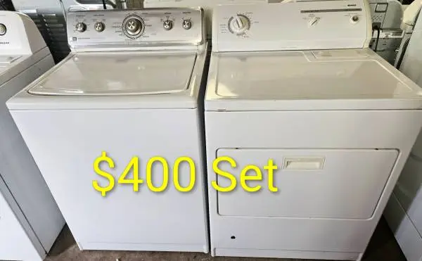 washer and GAS dryer sets