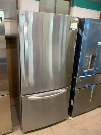 **LG STAINLESS 33” BOTTOM FREEZER FRIDGE**ON SALE NOW**