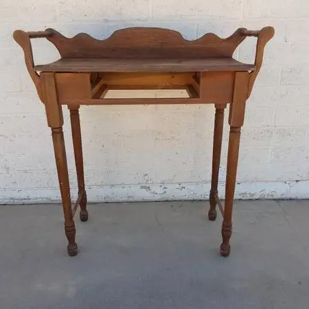 Antique Wood Wash Stand
