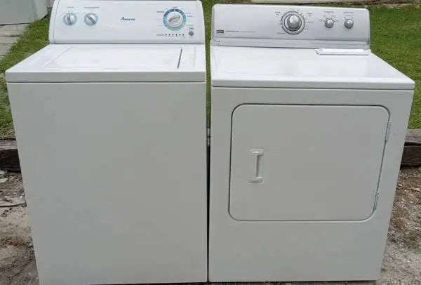 AMANA WASHER AND MAYTAG DRYER