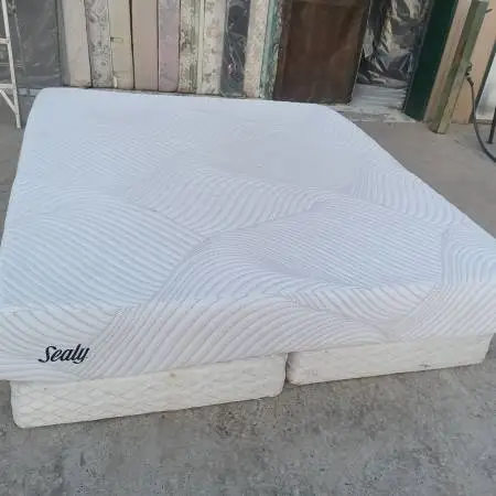 Sealy king mattress and box spring