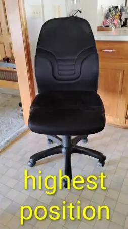 ERGONOMIC MESH OFFICE CHAIR (black)