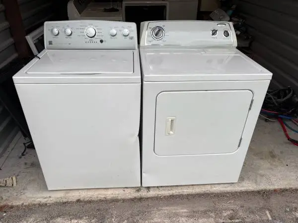 Kenmore washer and whirlpool dryer