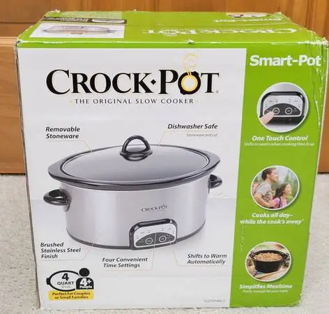 Crock Pot Programable Slow Cooker