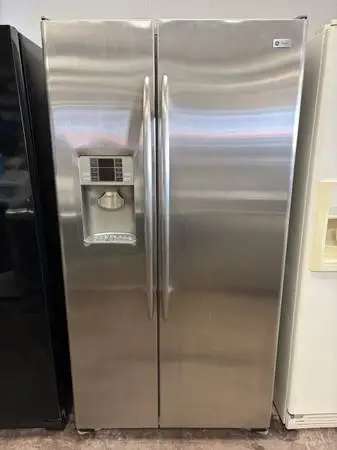 Counter Depth GE Profile Stainless Steel SxS Refrig