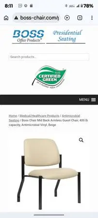 Boss Midback Guest Chair
