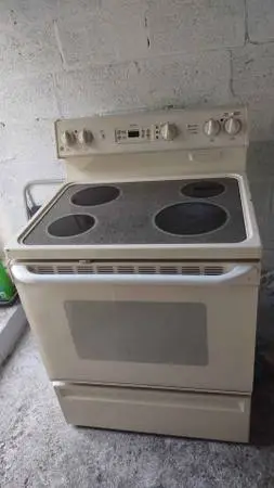flat top glass stove Cocina